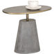 Kadin 22.75 X 19 inch Grey Outdoor Side Table